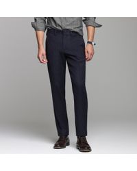 J.Crew | Blue Bowery Heavyweight Wool Herringbone in Urban Slim Fit for Men | Lyst