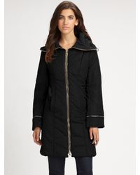 Preta Lobue | Black Mixed-metal Double-zipper Coat | Lyst