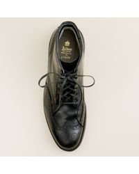 J.Crew | Black Limited-edition Alden® For J.crew Cordovan Wing Tip Boots for Men | Lyst