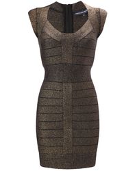French Connection | Black Dani Crepe Bandage Dress | Lyst