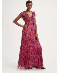 Nanette Lepore | Pink Shimmy Dress | Lyst