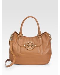 Tory Burch | Brown Amanda Hobo | Lyst