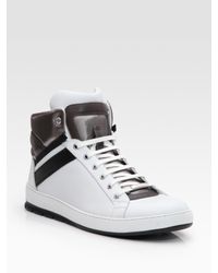 Dior Homme | White High-top Sneakers for Men | Lyst
