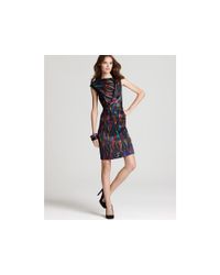 MILLY | Multicolor Cate Sheath Dress | Lyst