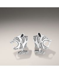 John Hardy | Metallic Tiger Head Cufflinks for Men | Lyst