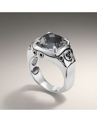 John Hardy | Metallic Cushion Ring | Lyst