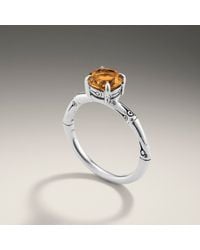John Hardy | Metallic Slim Ring | Lyst