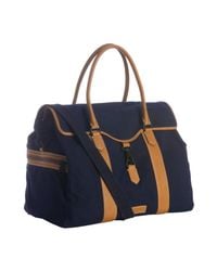 Ben Minkoff | Blue Navy Canvas Bru Weekender Travel Bag for Men | Lyst