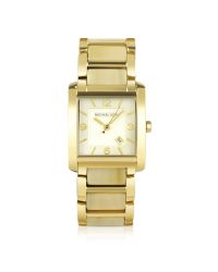 Michael Kors | Metallic Square-case Watch | Lyst