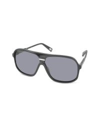 Marc Jacobs - Polarized Black Navigator Sunglasses for Men - Lyst