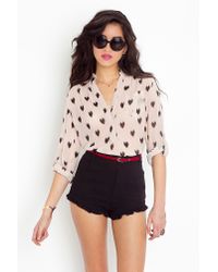 ikat blouse