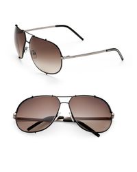 Dior Homme | Brown Metal Aviator Sunglasses for Men | Lyst