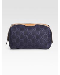 Gucci | Blue New Balthus Medium Nylon Cosmetic Case | Lyst