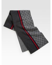 Gucci | Gray Nives Scarf for Men | Lyst
