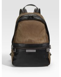 Marc By Marc Jacobs | Brown Cotton and Leather Backpack for Men | Lyst