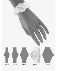 Michael Kors | White Ceramic Chronograph Watch | Lyst