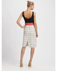 MILLY | Multicolor Lily Combo Lace Dress | Lyst
