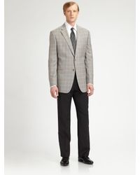 Armani | Gray Wool Sportcoat for Men | Lyst