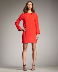 Marc By Marc Jacobs | Red Clark Twill Dress | Lyst