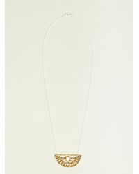 Odette New York - Metallic Small Amuletum Pendant - Lyst