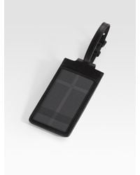 Burberry | Black Luggage Tag for Men | Lyst
