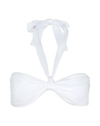 Heidi Klein | White Parrot Cay Bandeau Bikini Top | Lyst