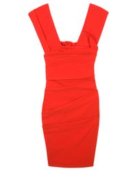 Preen By Thornton Bregazzi | Red Barbican Dress | Lyst