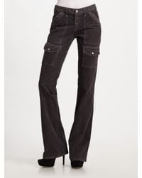 Joie | Black Soreal Corduroy Flares | Lyst