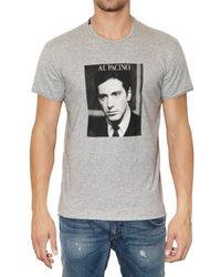 Dolce & Gabbana | Gray Printed Al Pacino Tshirt for Men | Lyst