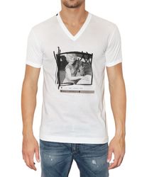 Dolce & Gabbana | White Marilyn Monroe Printed Jersey T-shirt for Men | Lyst