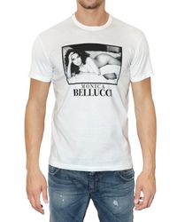 Dolce & Gabbana | White Monica Bellucci Printed Jersey T-shirt for Men | Lyst