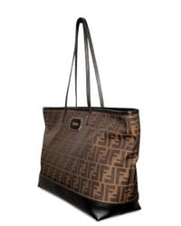 Fendi | Brown Zucca Jacquard Shopping Tote | Lyst