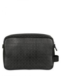 Ferragamo | Black Gamma Leather Bag for Men | Lyst