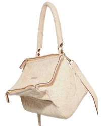Givenchy | Natural Pandora Small Leather Shoulder Bag | Lyst