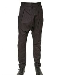 Givenchy | Black Drop Crotch Pant for Men | Lyst