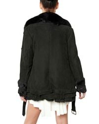 Hakaan | Black Shearling Fur Coat | Lyst