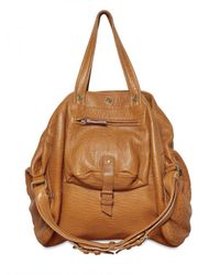 Jérôme Dreyfuss | Brown Large Billy Leather Shoulder Bag | Lyst