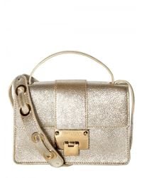 Jimmy Choo | Metallic Rebel Glitter Leather Shoulder Bag | Lyst