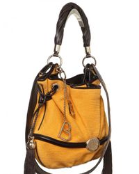 Lancel | Yellow Bridget Bardo Cotton Tweed Shoulder Bag | Lyst
