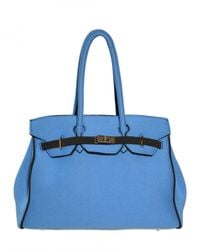 Leghilà | Blue B-bag Large Neoprene Top Handle | Lyst