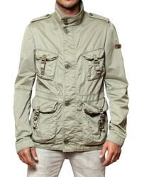 Peuterey | Green Anniversary Washed Nylon Sport Jacket for Men | Lyst