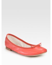 Repetto | Pink Lambskin Ballet Flat | Lyst