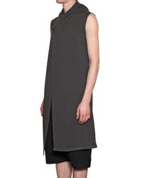 Rick Owens | Gray Extra Fine Merino Wool Vest Sweater for Men | Lyst