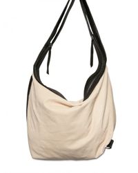 Ann Demeulemeester | Natural Soft Leather Shoulder Bag | Lyst