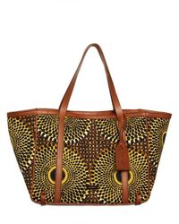 Burberry | Multicolor Havenmore Canvas Medium Tote | Lyst