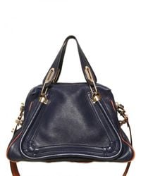 Chloé | Blue Paraty Military Strap Top Handle | Lyst