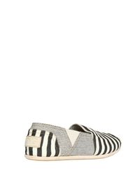 Dolce & Gabbana | Natural Striped Canvas Espadrillas Loafers for Men | Lyst
