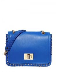 Emilio Pucci | Blue Marquise Nappa Solid Shoulder Bag | Lyst