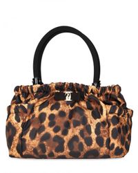 Ferragamo | Black Fedele Top Handle | Lyst