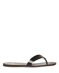 Givenchy | Black Pin-up Print Flip Flop Sandals for Men | Lyst